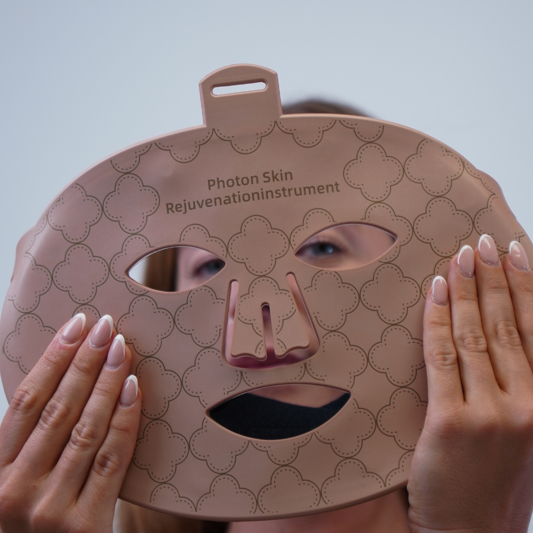 7-Mode LED Therapy Mask - Pink