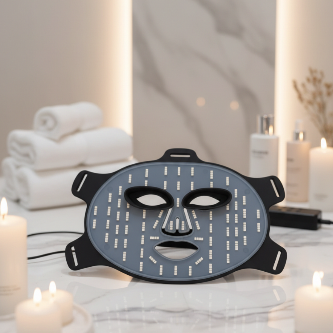 4-Mode LED Therapy Mask - Black