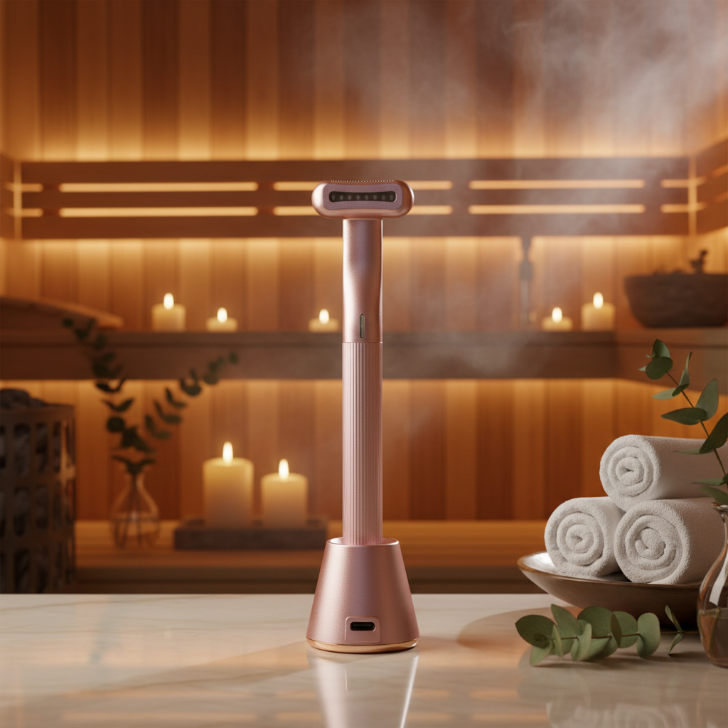 4-in-1 Red Light therapy Facial & Neck Wand