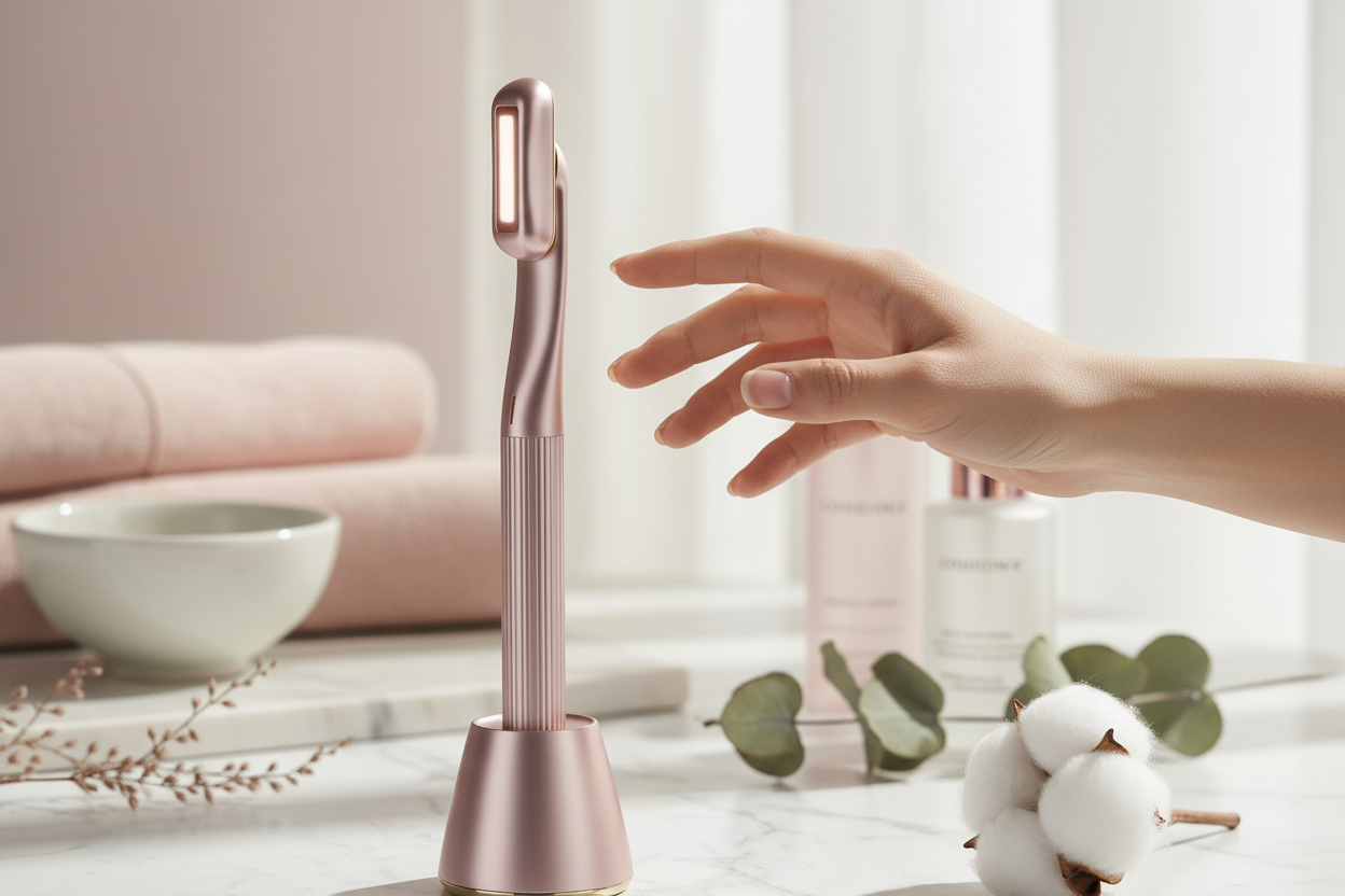 4-in-1 Red Light therapy Facial & Neck Wand