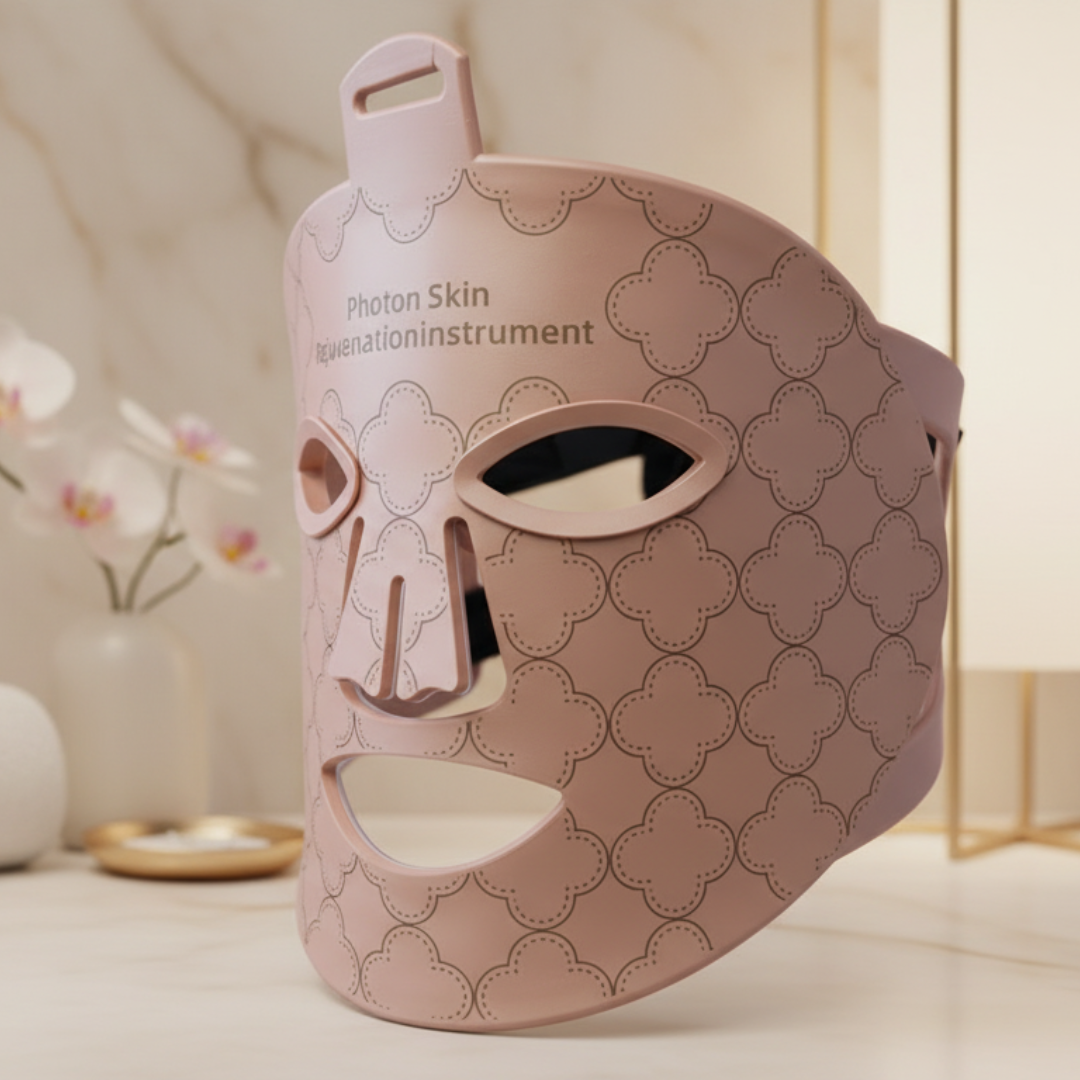 7-Mode LED Therapy Mask - Pink