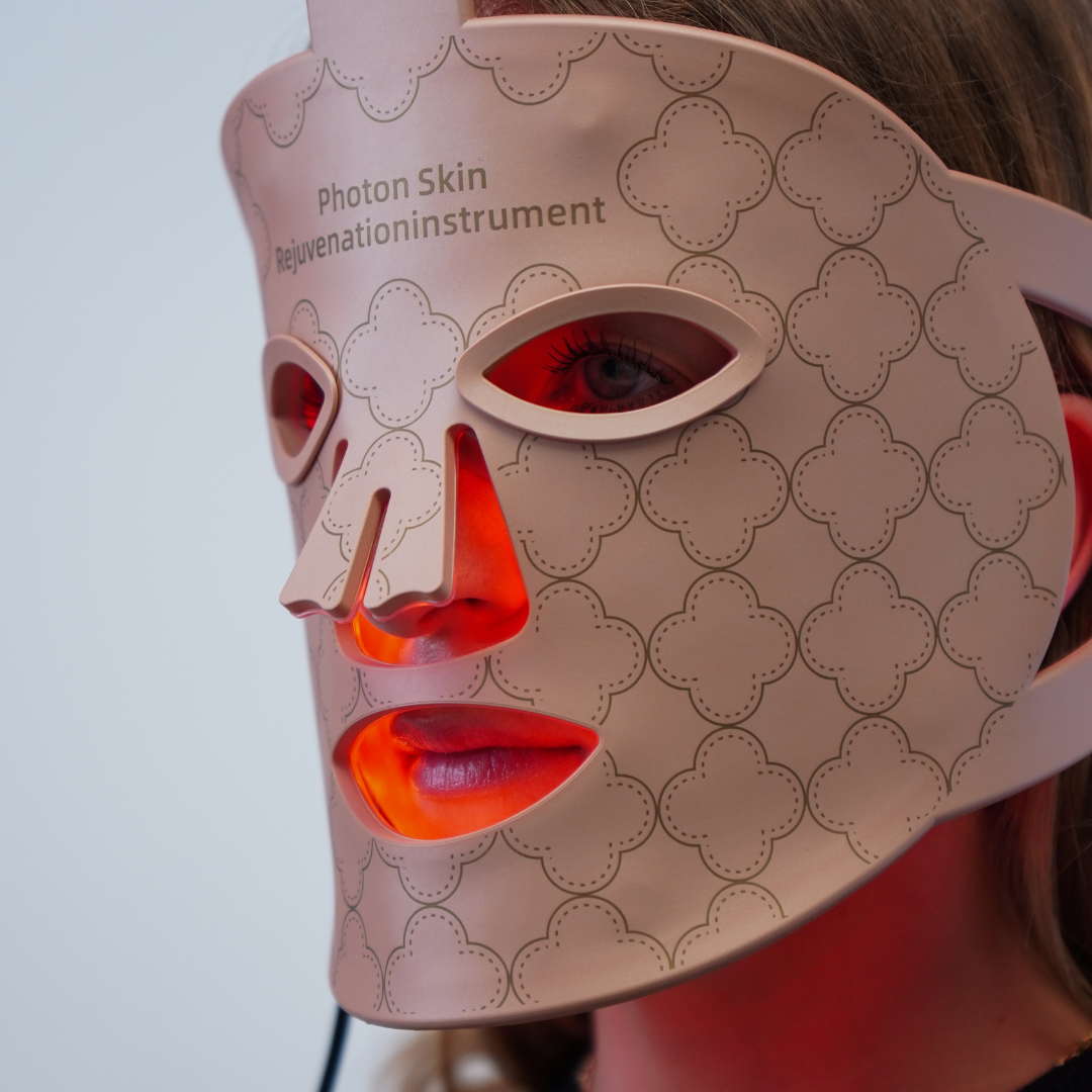 7-Mode LED Therapy Mask - Pink