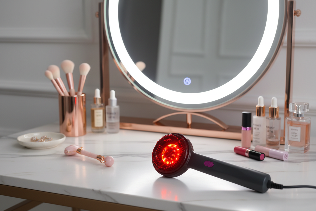 Red Light therapy Massage Comb