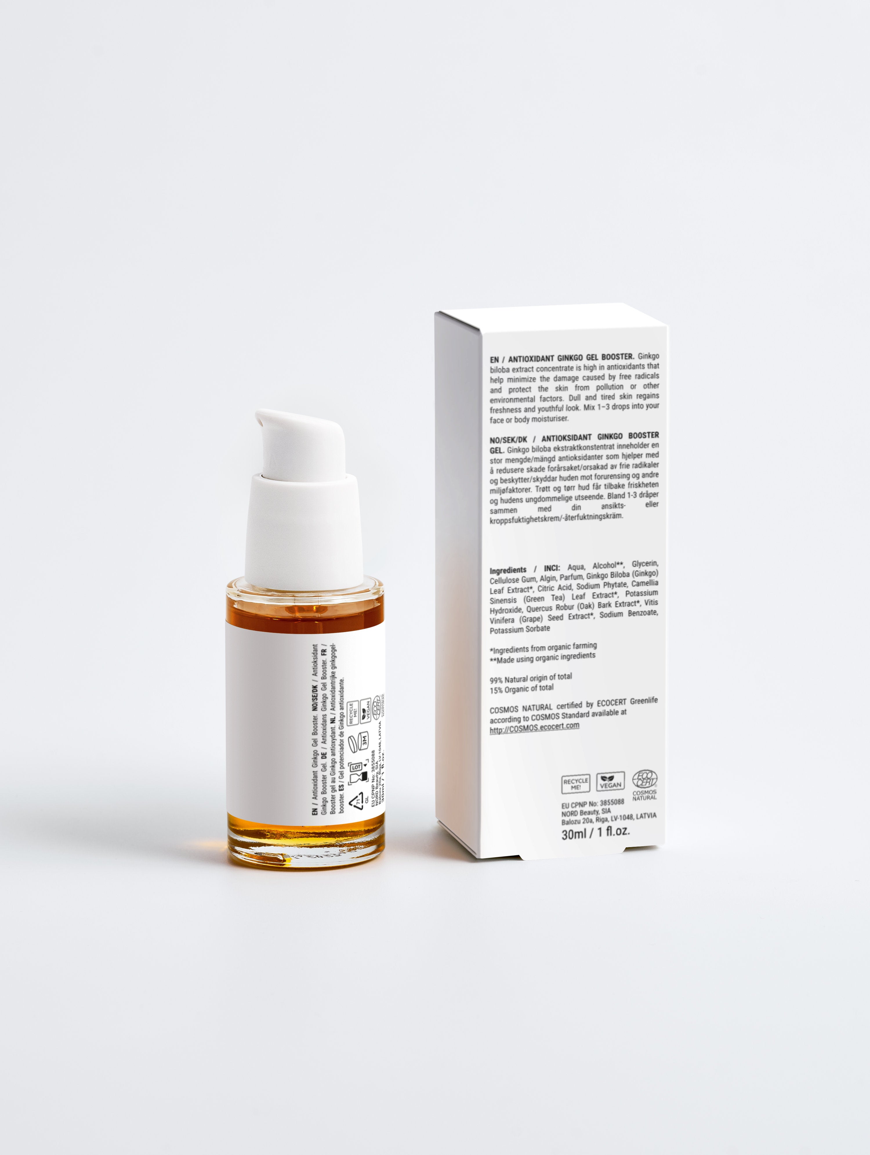 Reviva Antioxidant Ginkgo Gel Booster